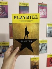 Hamilton musical playbill for sale  Bakersfield