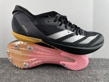 Adidas Adizero Ambition Track Spikes Preto Branco IG9905 Masculino Tamanho 11.5 SEM PICOS comprar usado  Enviando para Brazil