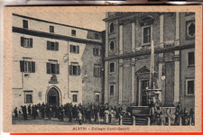Cartolina alatri viaggiata usato  Montegranaro