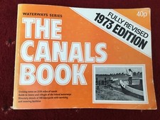 Canals book fully for sale  WREXHAM