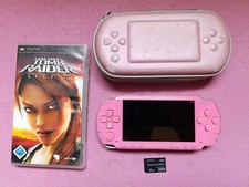 Usado, Autêntico Rosa PSP 1000 | Região-Free | 8GB | Tomb Raider CIB + Bolsa (Nunca Aberta) comprar usado  Enviando para Brazil