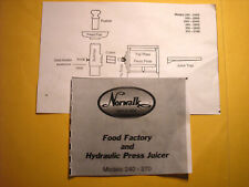 Norwalk juicer replacment for sale  Waukesha