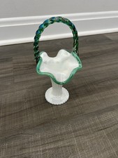 Fenton glass basket for sale  Pikesville