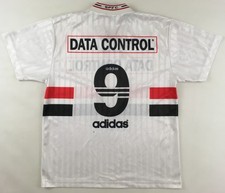 Camiseta de futebol Sao Paulo FC 1996 #9 Adidas Data Control home comprar usado  Enviando para Brazil