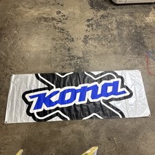 Banner de loja de bicicletas Kona 96 x 34,5 vintage publicidade de mountain bike, usado comprar usado  Enviando para Brazil