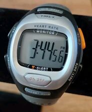 Relógio Timex monitor de frequência cardíaca T5G981 esporte moldura prata pulseira cinza... BATERIA NOVA comprar usado  Enviando para Brazil