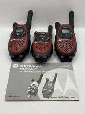 Motorola T5500 Talk about rádio bidirecional walkie talkie pacote com 3 funciona testado comprar usado Motorola T5500 Talk about rádio bidirecional walkie talkie pacote com 3 funciona testado comprar usado  Enviando para Brazil
