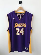 Camiseta Jersey Kobe Bryant Los Angeles Lakers NBA Basquete Adidas Roxa comprar usado  Enviando para Brazil