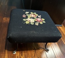 Embroidered foot stool for sale  Webster