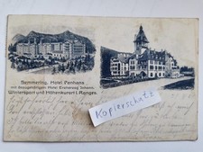 Semmering hotel panhans gebraucht kaufen  Deutschland