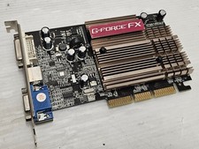 GeForce FX 5200 128MB DDR, 128 BITS, AGP 8x, Palit NA-52000-TD016-FM8336, FUNCIONANDO comprar usado  Enviando para Brazil