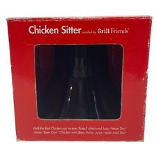 Grill Friends Kamado-Style Porcelana Frango Sitter Grelhar Assar Fumar comprar usado  Enviando para Brazil