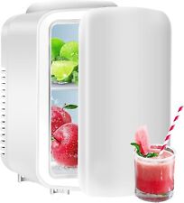 Usado, Mini geladeira portátil aquecedor refrigerador 4 litros 6 latas cuidados com a pele geladeira pequena comprar usado  Enviando para Brazil