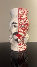 Testa moro ceramica usato  Padova