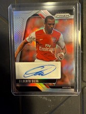 /99 Gilberto Silva 2024/25 Panini Premier League futebol prata prêmios autografados comprar usado  Enviando para Brazil