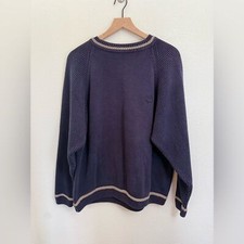 Suéter Timberland Vintage Anos 90 Masculino Azul Marinho Gola Redonda Grande comprar usado  Enviando para Brazil
