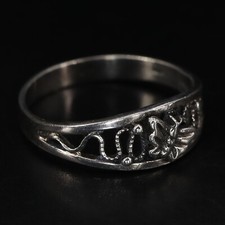 Sterling silver wavy for sale  USA