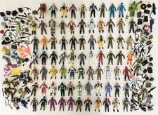 Lote de bonecos e armas vintage dos anos 1980 ARAH GI Joe Cobra apertado, limpo, muito bom! comprar usado  Enviando para Brazil