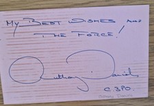 Anthony daniels original for sale  CARDIFF