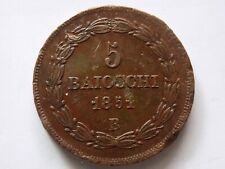 Baiocchi 1851 anno usato  Montione