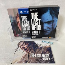 THE LAST OF US PART II edição especial PS4 jogo e livro de aço e livro de arte Japão comprar usado  Enviando para Brazil
