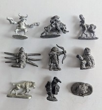 Usado, 9 Old Advanced Dungeons Dragons miniaturas de metal Ral Partha Grenadier Monsters comprar usado  Enviando para Brazil