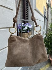 Borsa pelle scamosciata usato  Siena