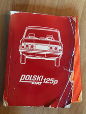 Fiat 125p manual for sale  MAIDSTONE
