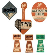 Bieretiketten union brauerei gebraucht kaufen  Langenhagen