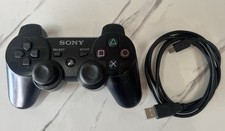 Controle sem fio Sony PS3 DualShock 3 preto Sixaxis CECHZC2U, usado comprar usado  Enviando para Brazil