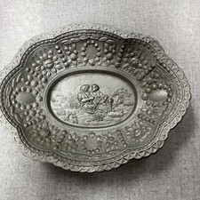 Oval dish pewter for sale  Salina