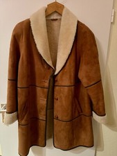 Wintermantel ledermantel schaf gebraucht kaufen  Düsseldorf