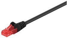 CAT 6Kabel łączący, U/UTP, czarny - Długość kabla 25 m na sprzedaż  PL