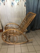 Bamboo rattan rocking for sale  West Grove