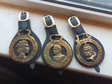3xvintage leather straps for sale  LIMAVADY
