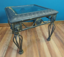 Vintage glass top for sale  BILLERICAY