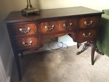 Edwardian mahogany lowboy for sale  CARNFORTH