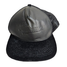 Supreme leather meshback for sale  HOUNSLOW