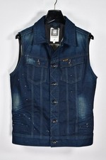 G-Star Slim Tailor S/Less Jkt Męska kamizelka dżinsowa Kamizelka rozm. M, używany na sprzedaż  PL