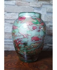 Vase verre laqué d'occasion  Cussac-sur-Loire