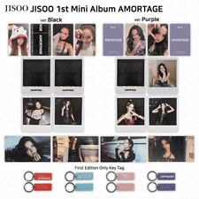 JISOO 1. Mini Album AMORTAGE Oficjalna kartka ze zdjęciem Polaroid Pocztówka Etykietka na klucz KPOP, używany na sprzedaż  Wysyłka do Poland