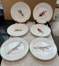 Usado, PRATOS DE SALADA VINTAGE HOME LINE BY FAPODEL 8 1/4" REDONDO CONJUNTO DE 6 COM TRÊS DESIGNS comprar usado  Enviando para Brazil