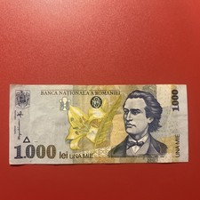 Romania banknotes 1000 for sale  LONDON