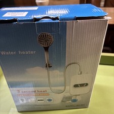 Mini aquecedor instantâneo de água quente 110V chuveiro elétrico sem tanque com cabeça de chuveiro 3500W, usado comprar usado  Enviando para Brazil