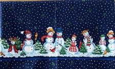 Christmas blue snowman for sale  Collingswood