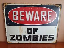 Zombies rustic metal for sale  STEVENAGE