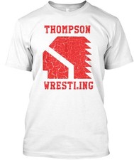 Usado, Camiseta Thompson High School Wrestling Vision feita nos EUA tamanho P a 5XL comprar usado  Enviando para Brazil