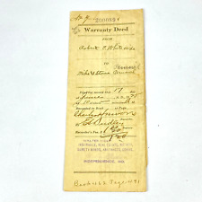 1925 warranty deed for sale  Round Rock
