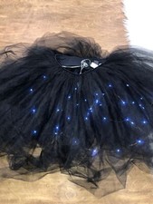 Saia dançarina tutu preta adulta Balera com mini luzes, usado comprar usado  Enviando para Brazil