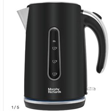 Morphy richards black for sale  LONDON